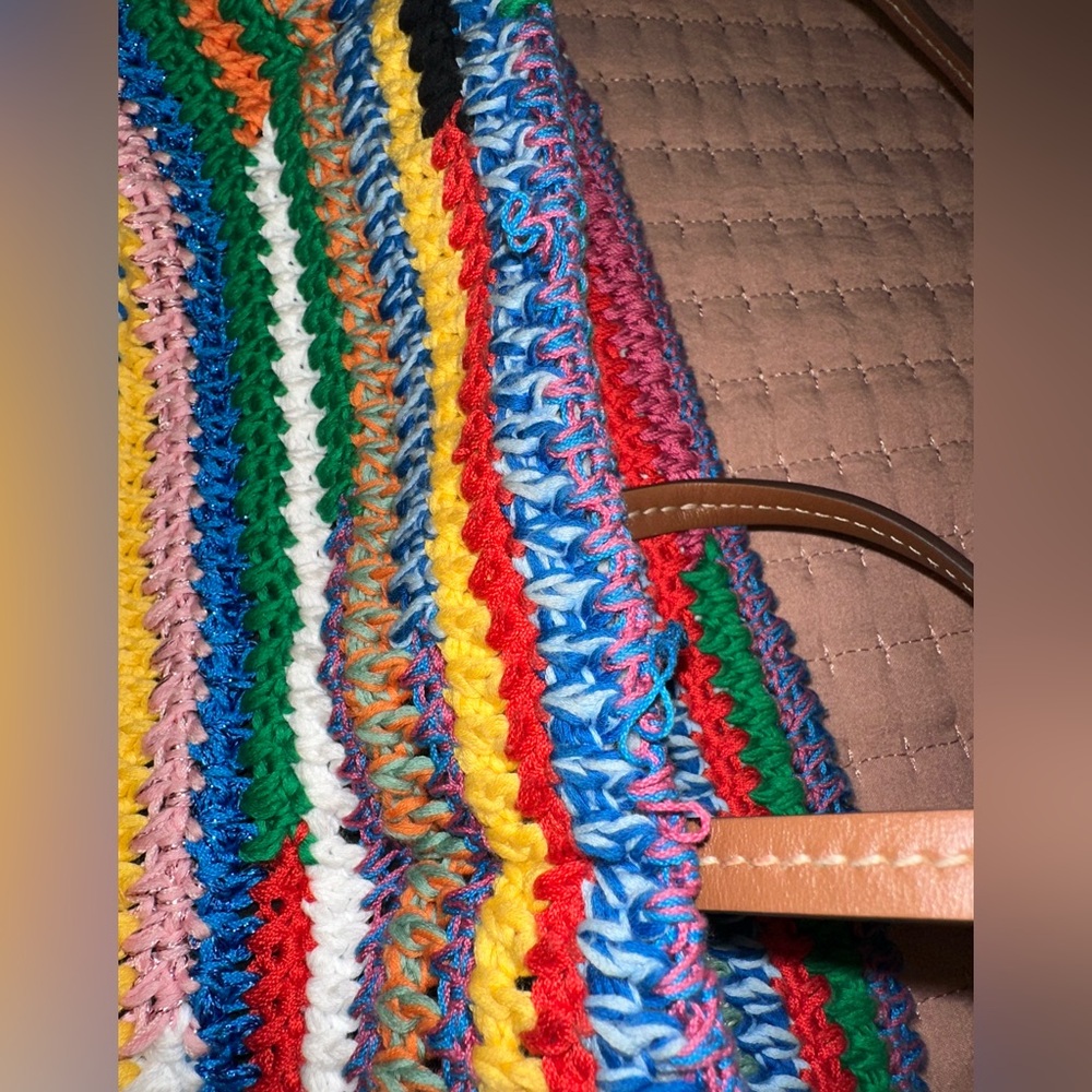 Miu Miu Large Crochet Tote Bag - Picture 12 of 16